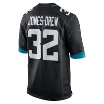 Men's Jacksonville Jaguars Maurice Jones-Drew Number 32 Nike Black Game Retired Player Jersey