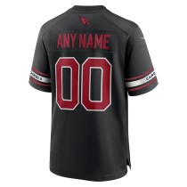 Men's Arizona Cardinals Nike Black Alternate Custom Game Jersey