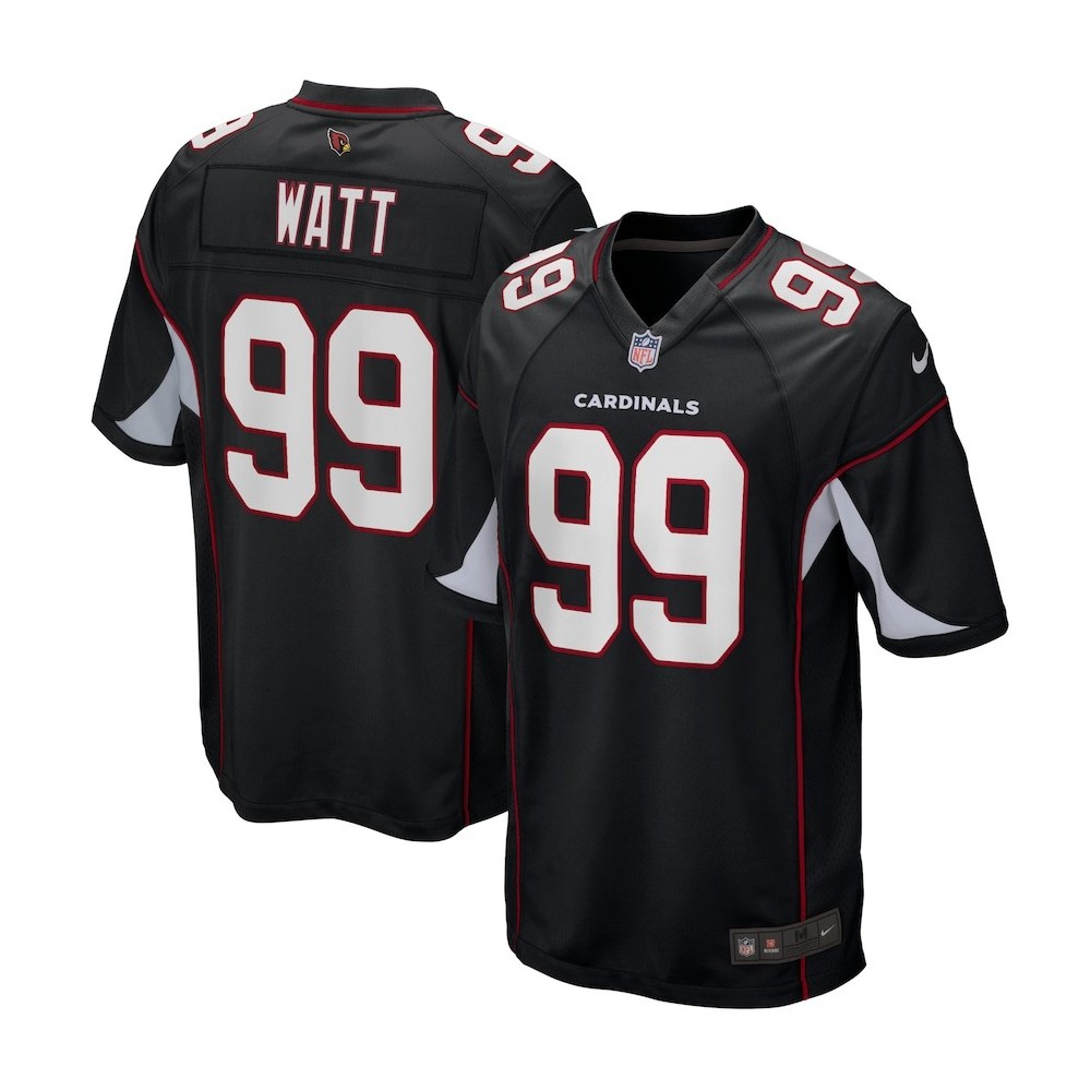 Men's Arizona Cardinals J.J. Watt Number 99 Nike Black Alternate Game Jersey