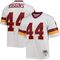 Men's Washington Football Team John Riggins Number 44 Mitchell & Ness White Legacy Replica Jersey